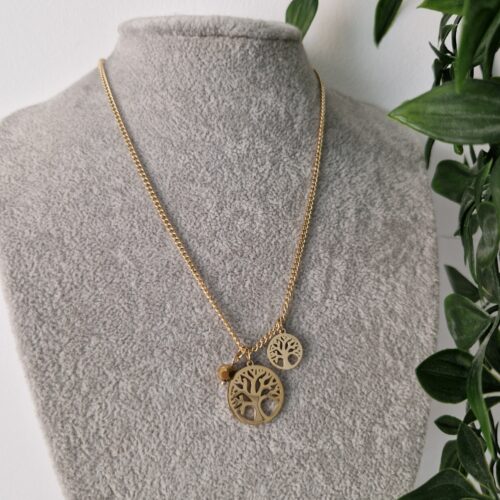Tree Of Life Gold Necklace