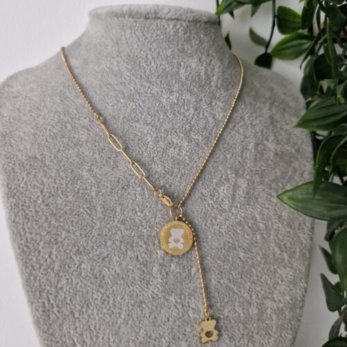 Teddy Gold Necklace
