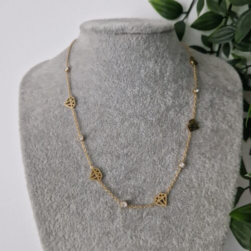 Diamond Gold Necklace