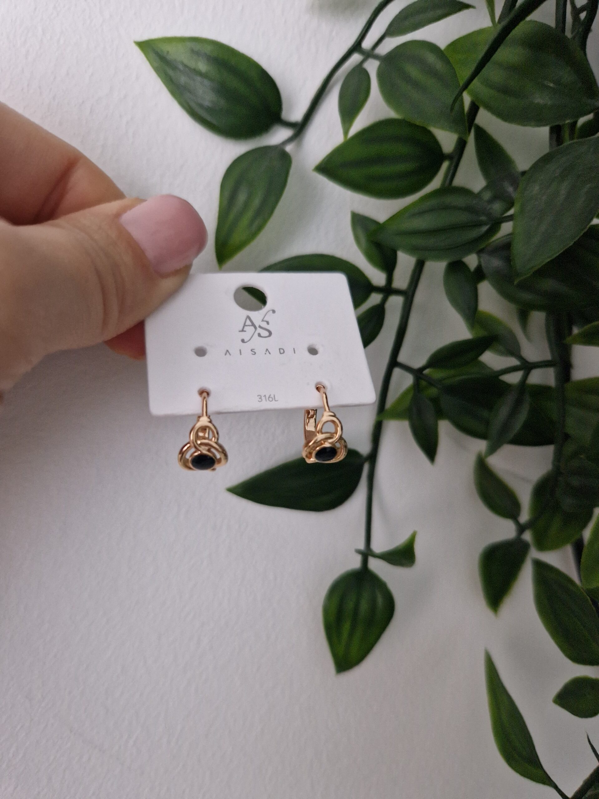 Black Earrings - Image 2