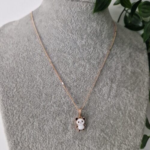 Panda Rose Gold Necklace