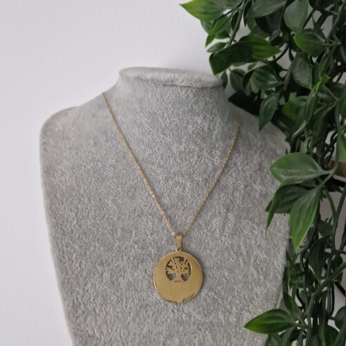 Tree of Life Gold Necklace