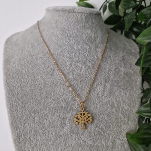 Tree of Life Gold Necklace
