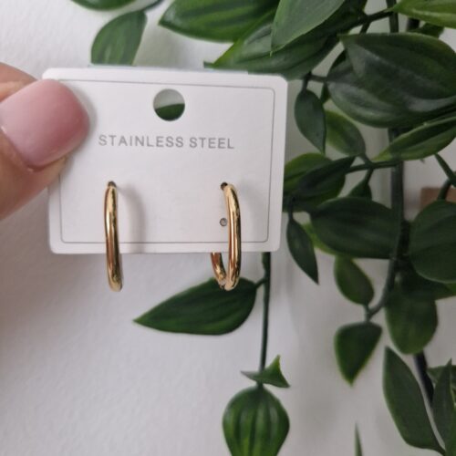Gold Hoop Earrings