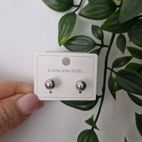 Silver Stud Earrings
