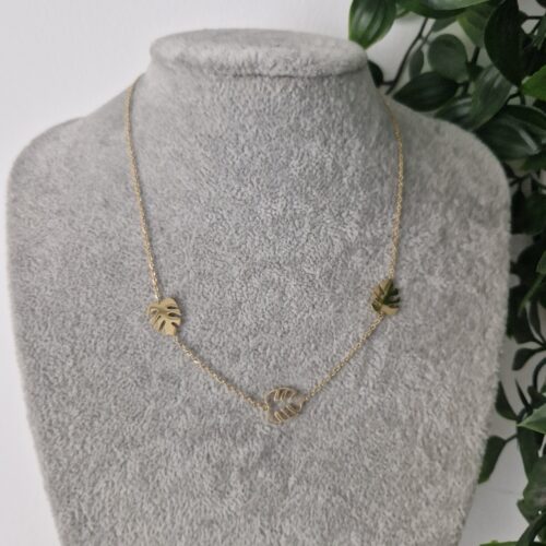 Leaf Gold Necklace