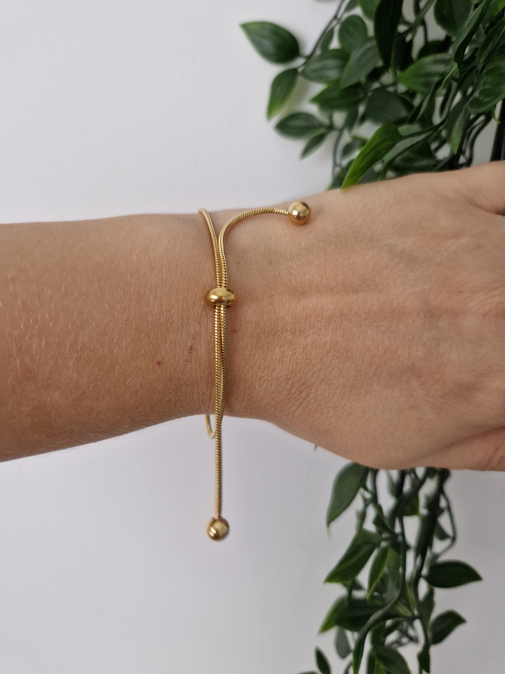 Adjustable Gold Bracelet