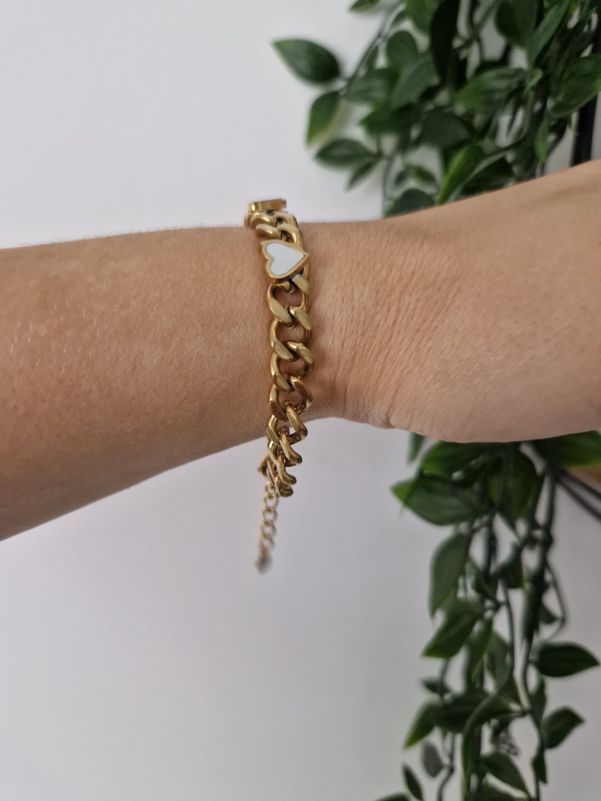 Heart Gold Bracelet - Image 2