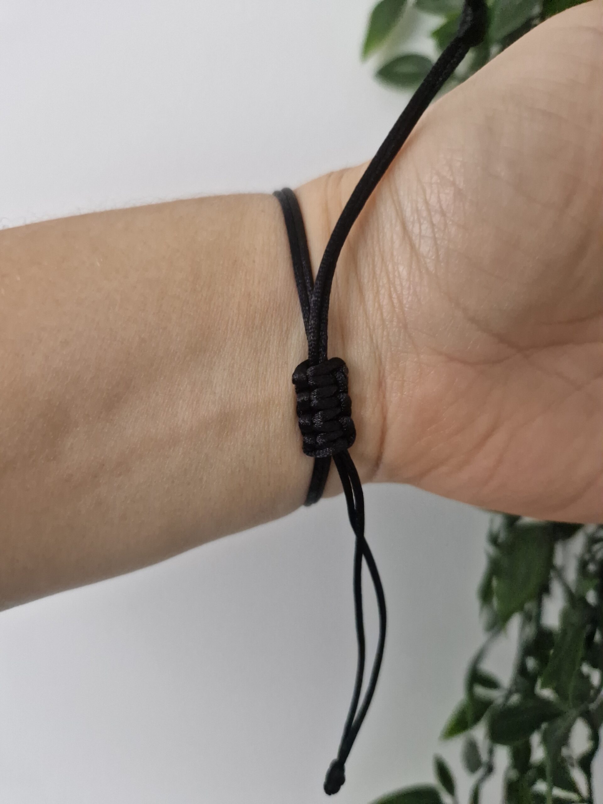 Black Karma Bracelet - Image 2