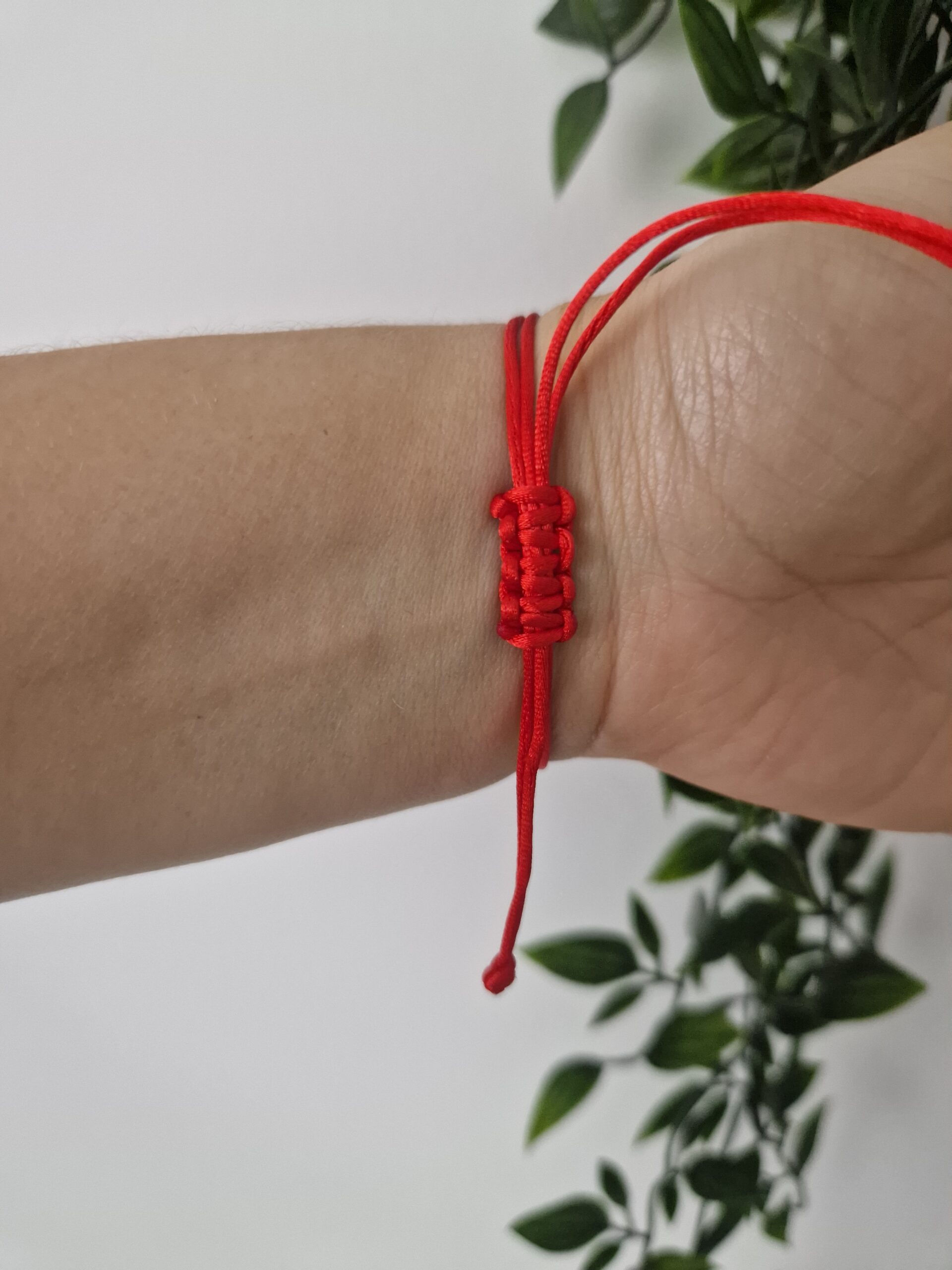 Tree of Life Silver Red Bracelet - Image 2