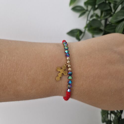 Cross Multicoloured Bracelet