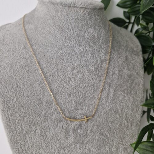Gold Cross Necklace