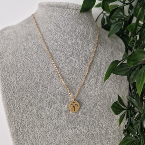 NECKLACE - GOLD ARIES