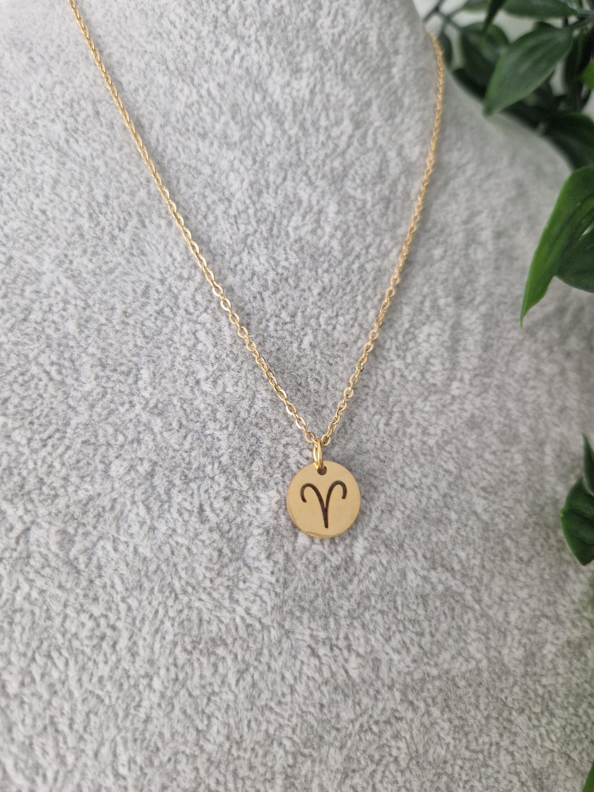 NECKLACE - GOLD ARIES - Image 2