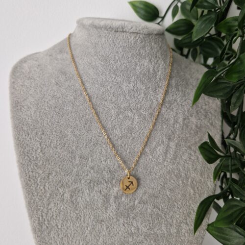 NECKLACE - GOLD SAGITTARIUS