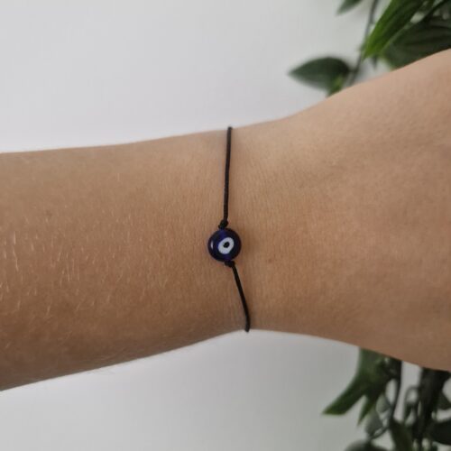 Black Evil Eye Bracelet
