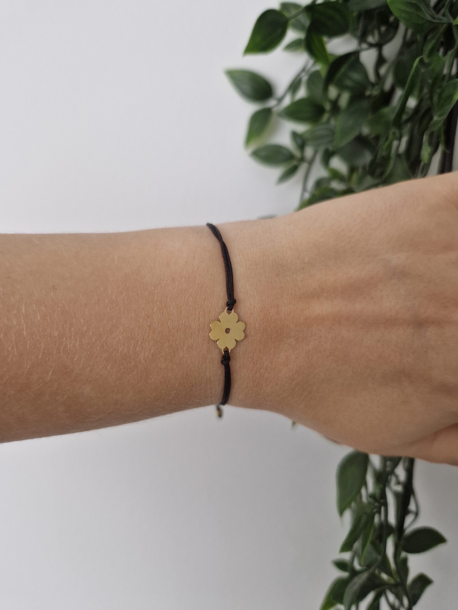 Black Clover Gold Bracelet