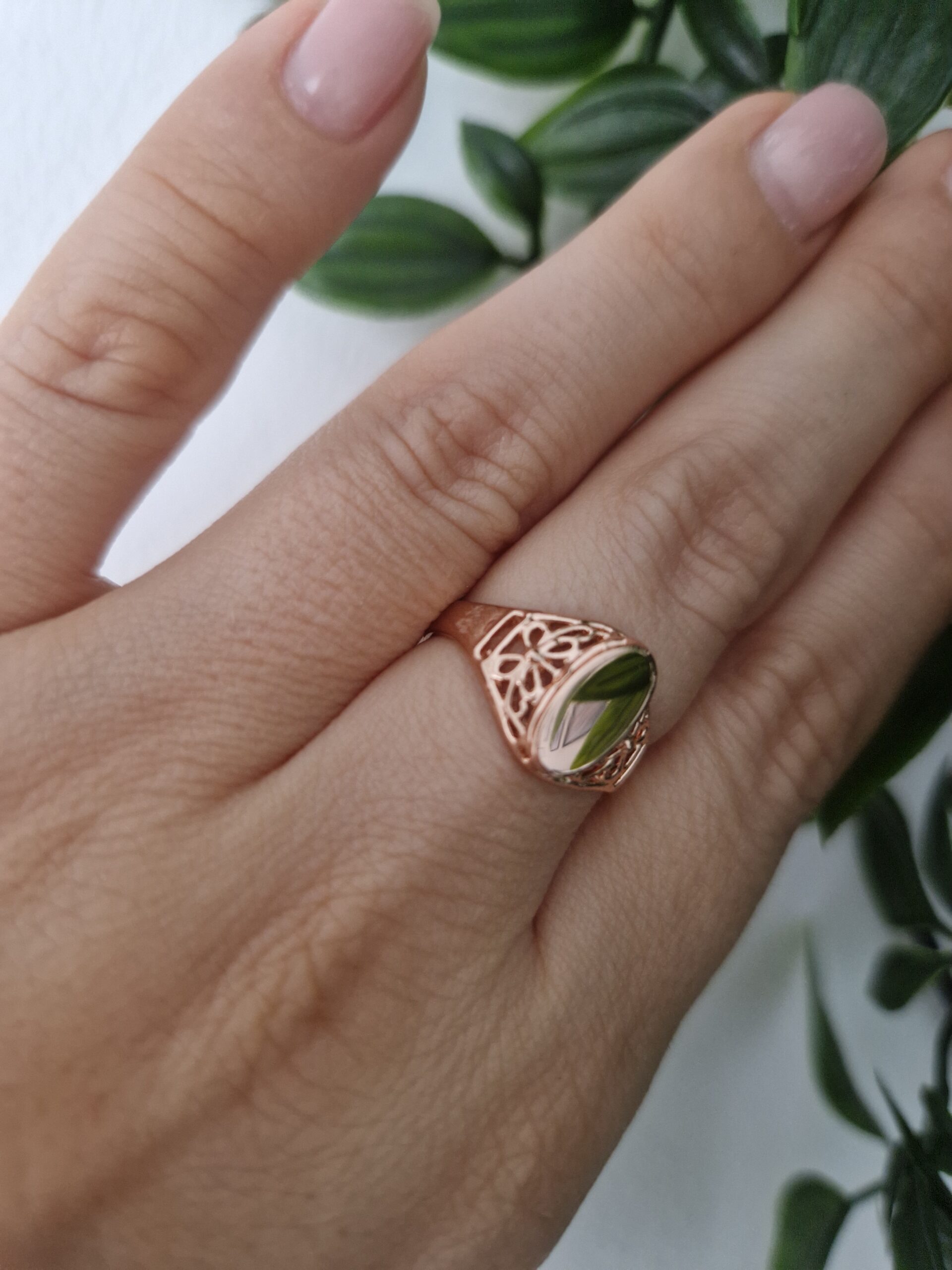 RINGS - ROSE GOLD SIZE 6 - Image 2
