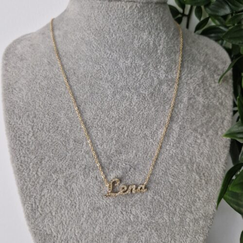 NECKLACE NAME - GOLD LENA