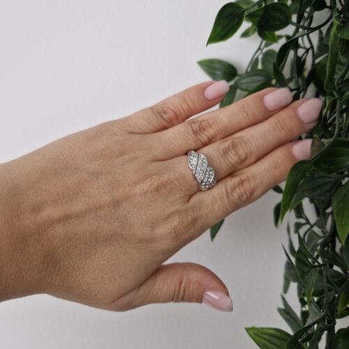 RINGS - SILVER SIZE 8