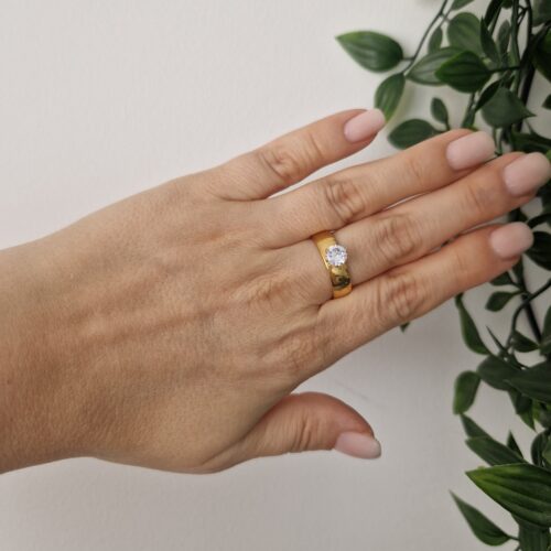 RINGS - GOLD DIAMOND SIZE 10