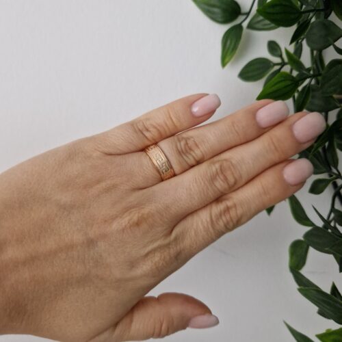 RINGS - ROSE GOLD SIZE 6