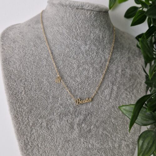 NECKLACE NAME - GOLD BEATA