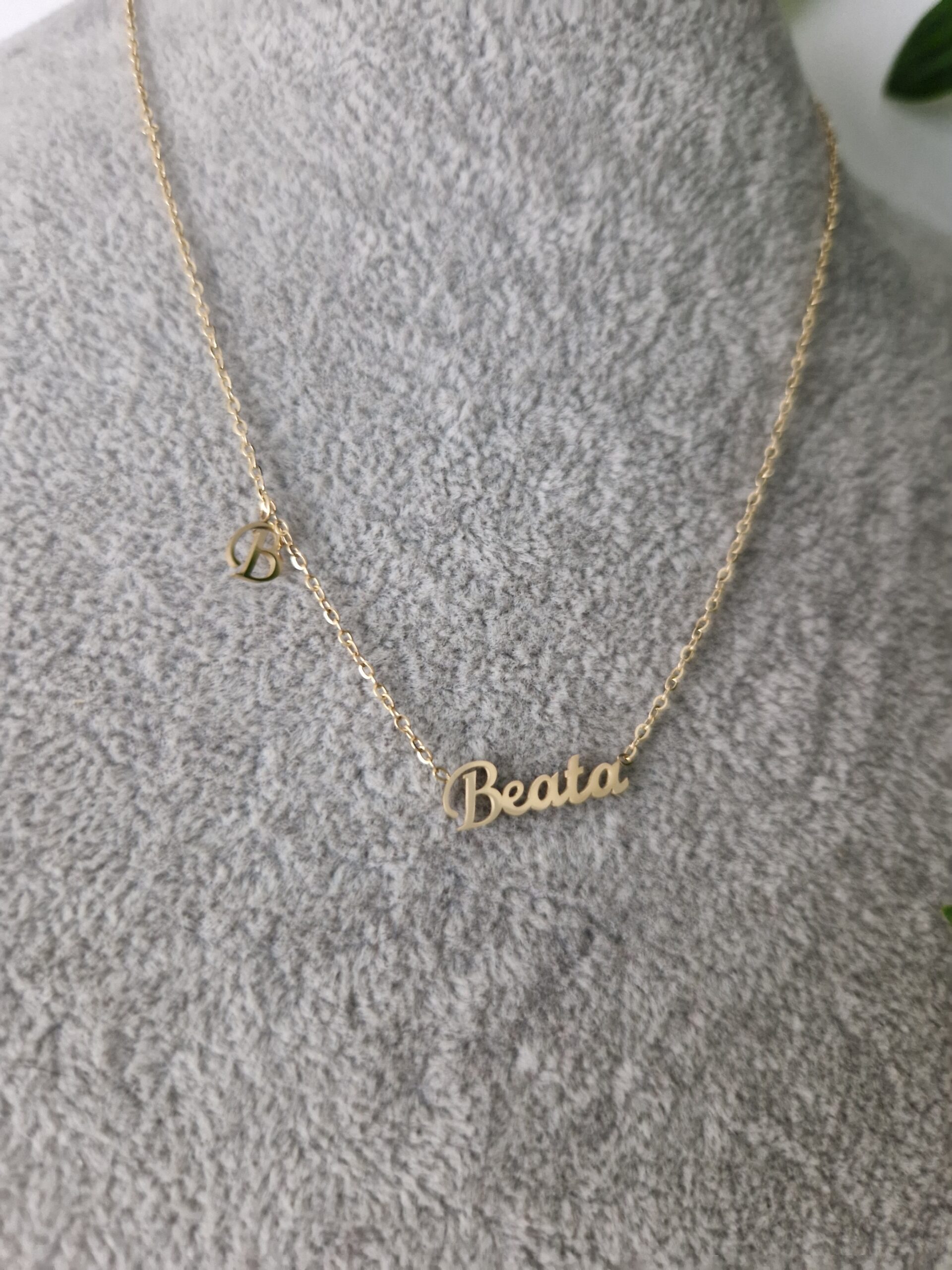 NECKLACE NAME - GOLD BEATA - Image 2