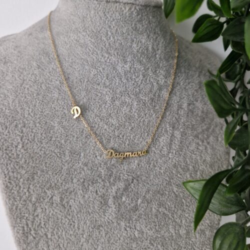 NECKLACE NAME - GOLD DAGMARA