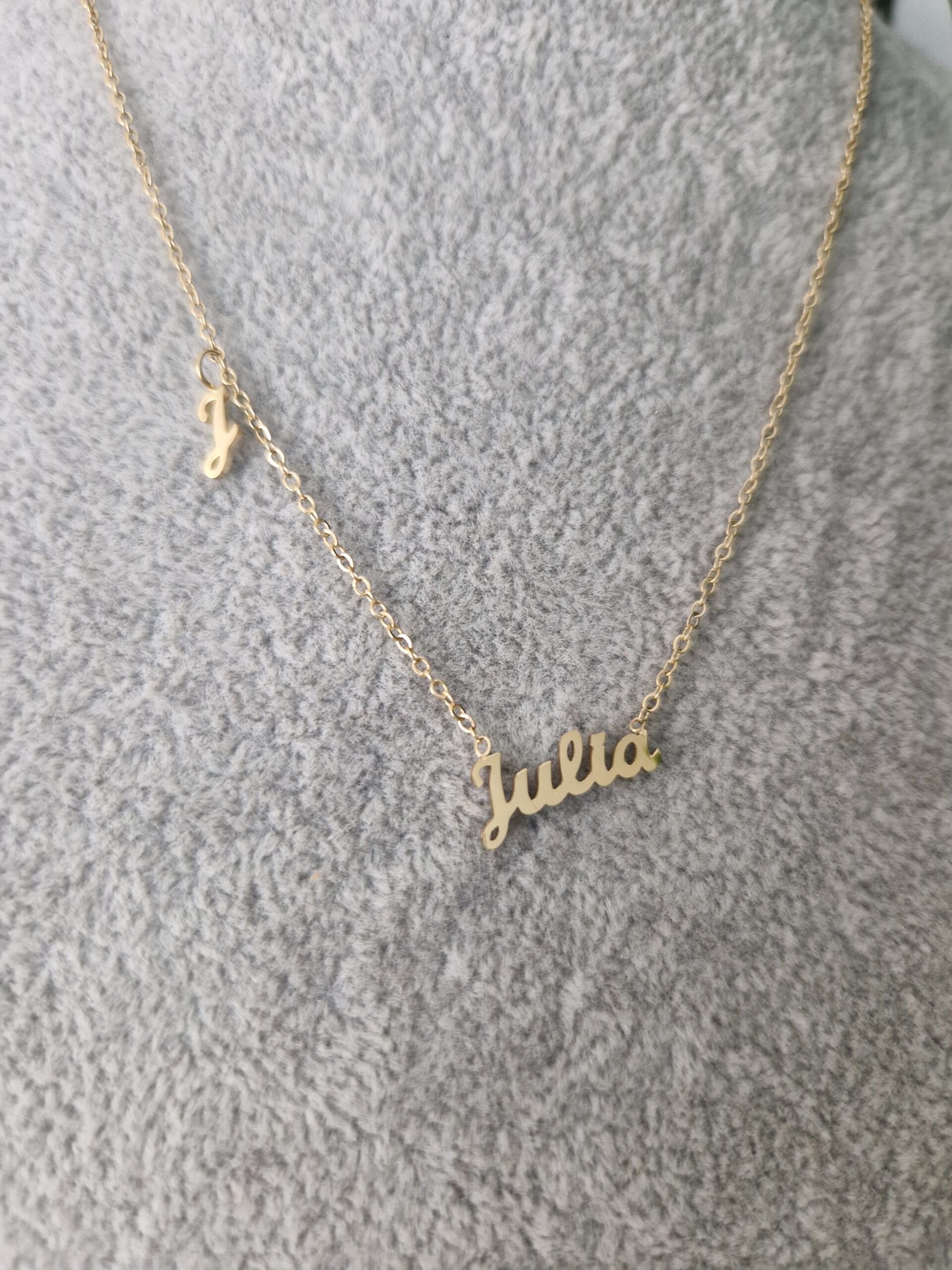 Julia Name Gold Necklace - Image 2