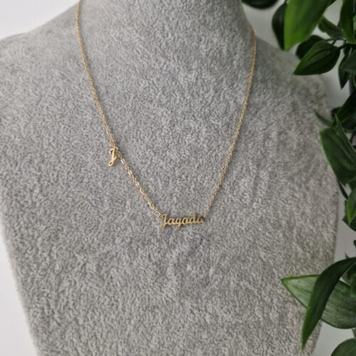 Jagoda Name Gold Necklace