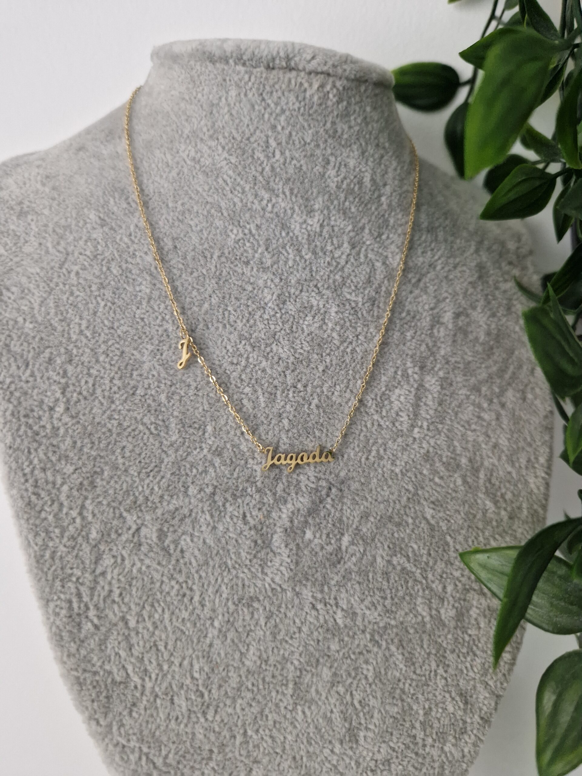 Jagoda Name Gold Necklace