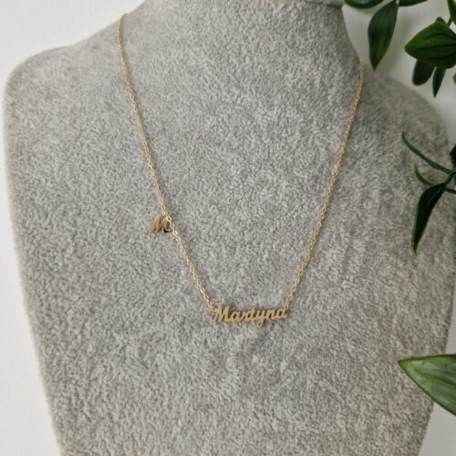 Martyna Name Gold Necklace