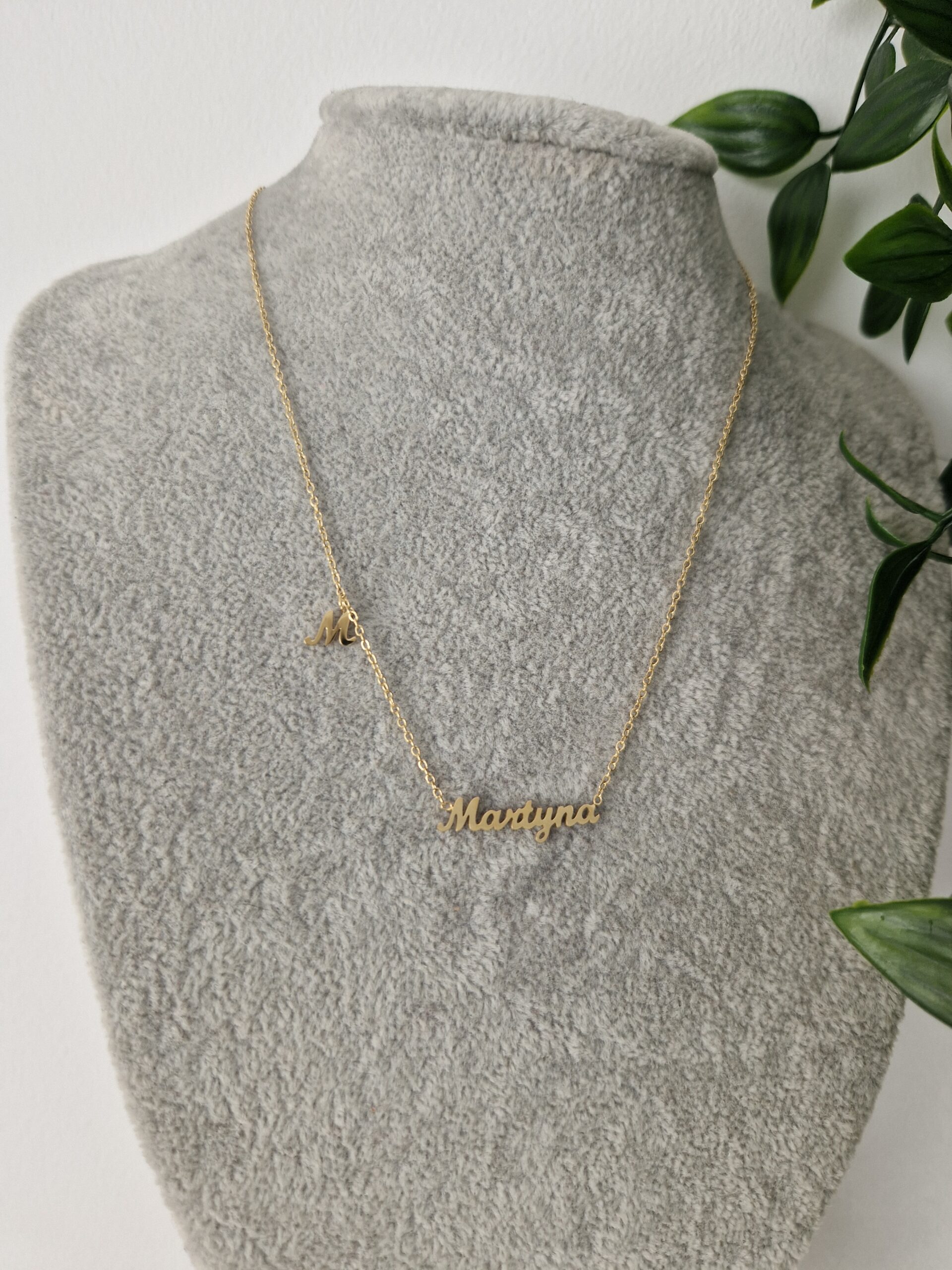 Martyna Name Gold Necklace