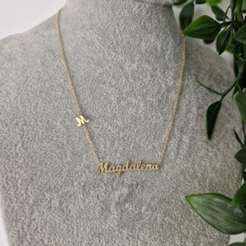 NECKLACE NAME - GOLD MAGDALENA