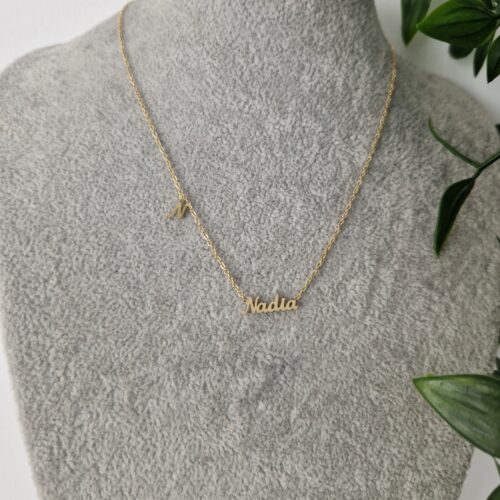 NECKLACE NAME - GOLD NADIA