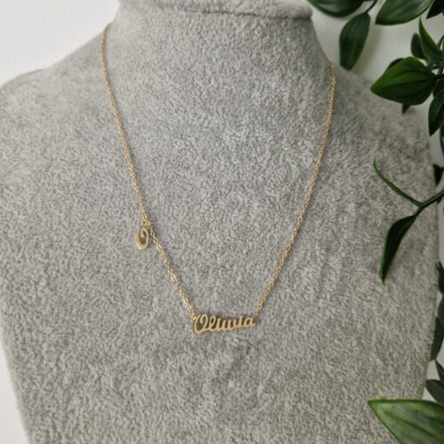 NECKLACE NAME - GOLD OLIWIA