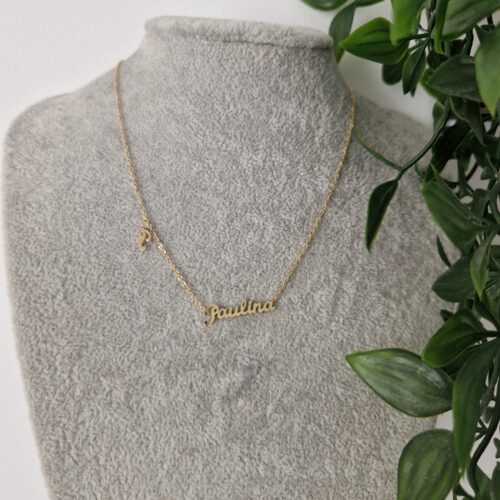 NECKLACE NAME - GOLD PAULINA