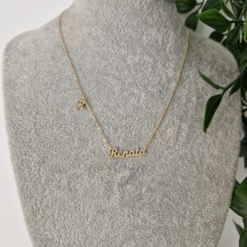 NECKLACE NAME - GOLD RENATA
