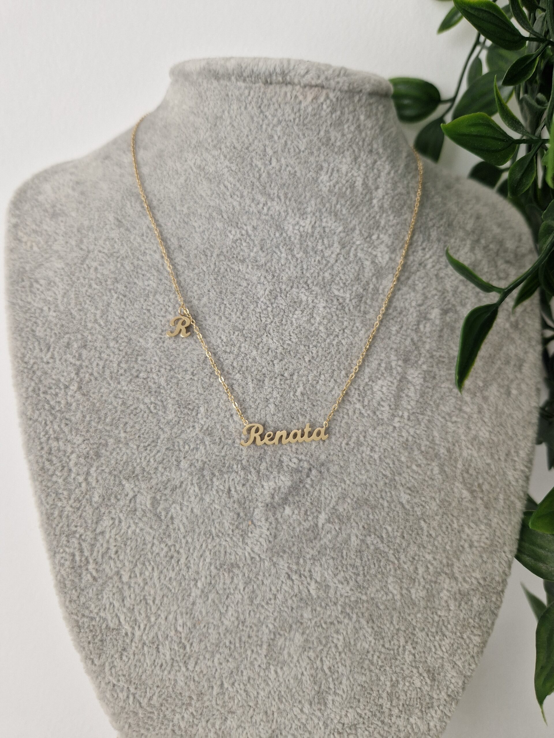 NECKLACE NAME - GOLD RENATA