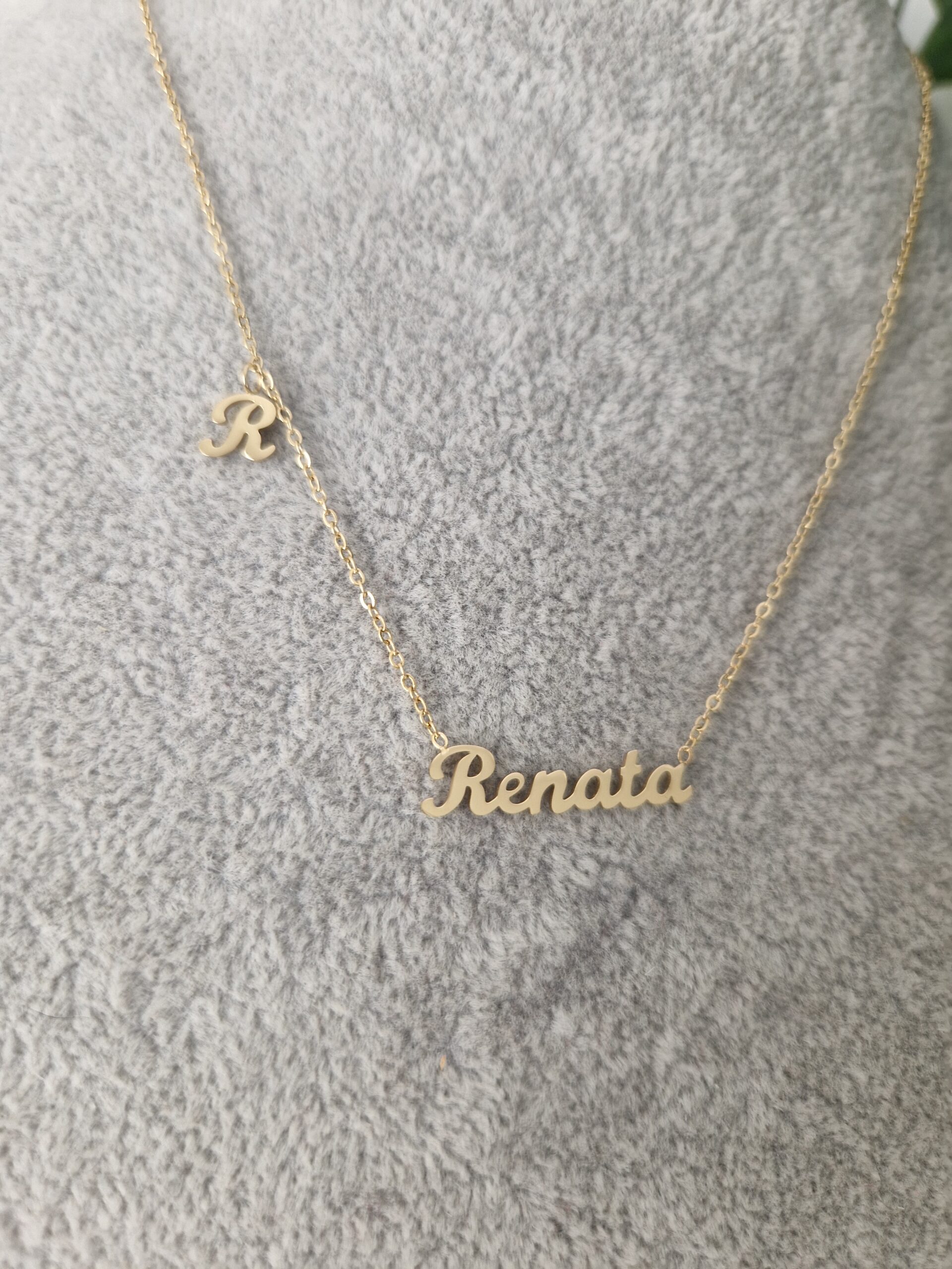 NECKLACE NAME - GOLD RENATA - Image 2