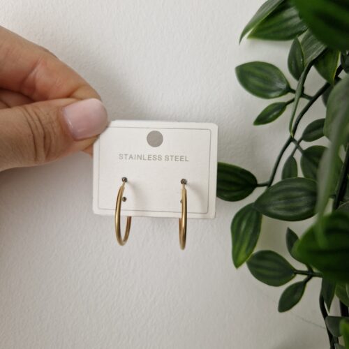 Simple Hoop Earrings