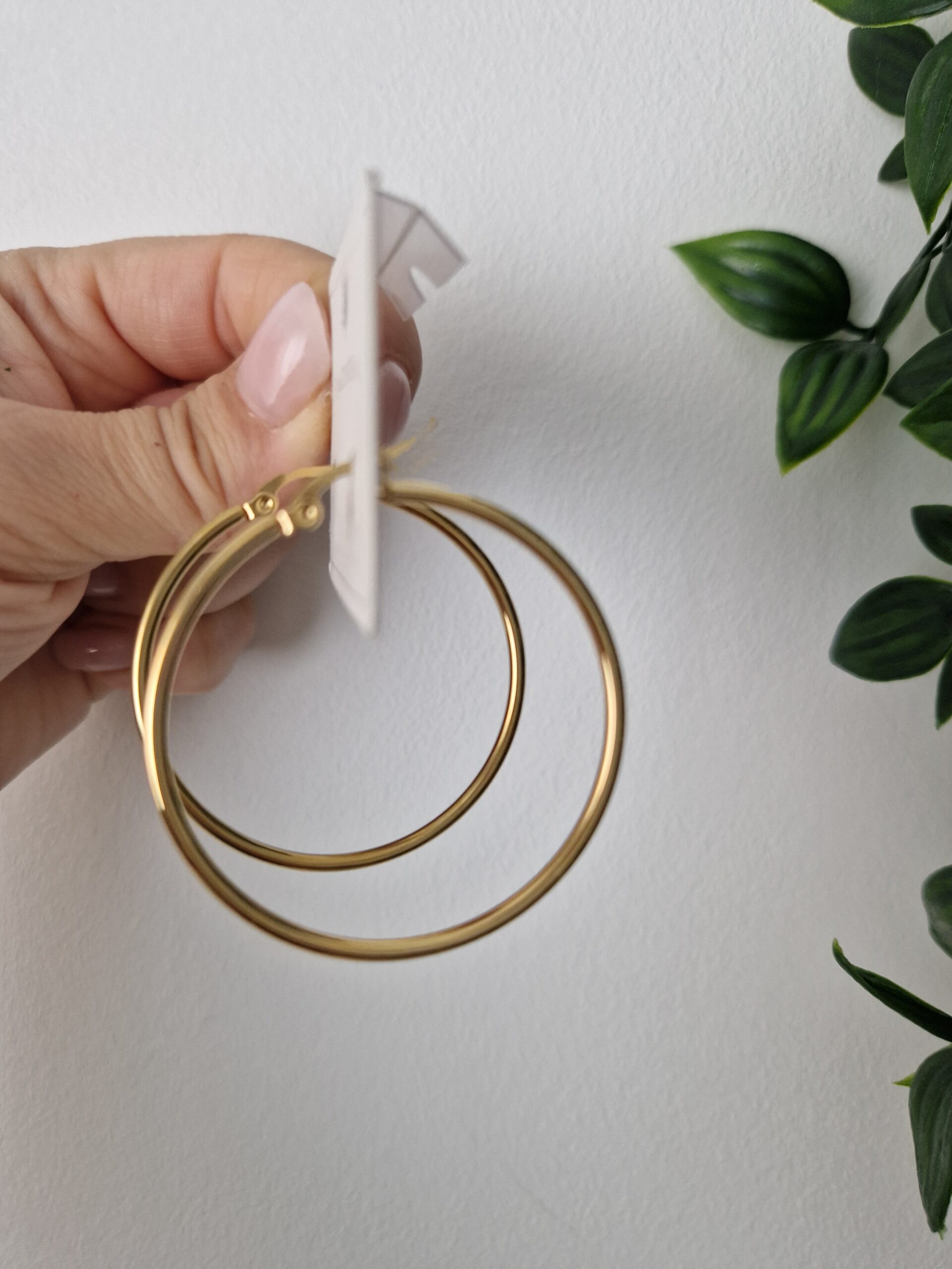 Classic Hoop Earrings - Image 3