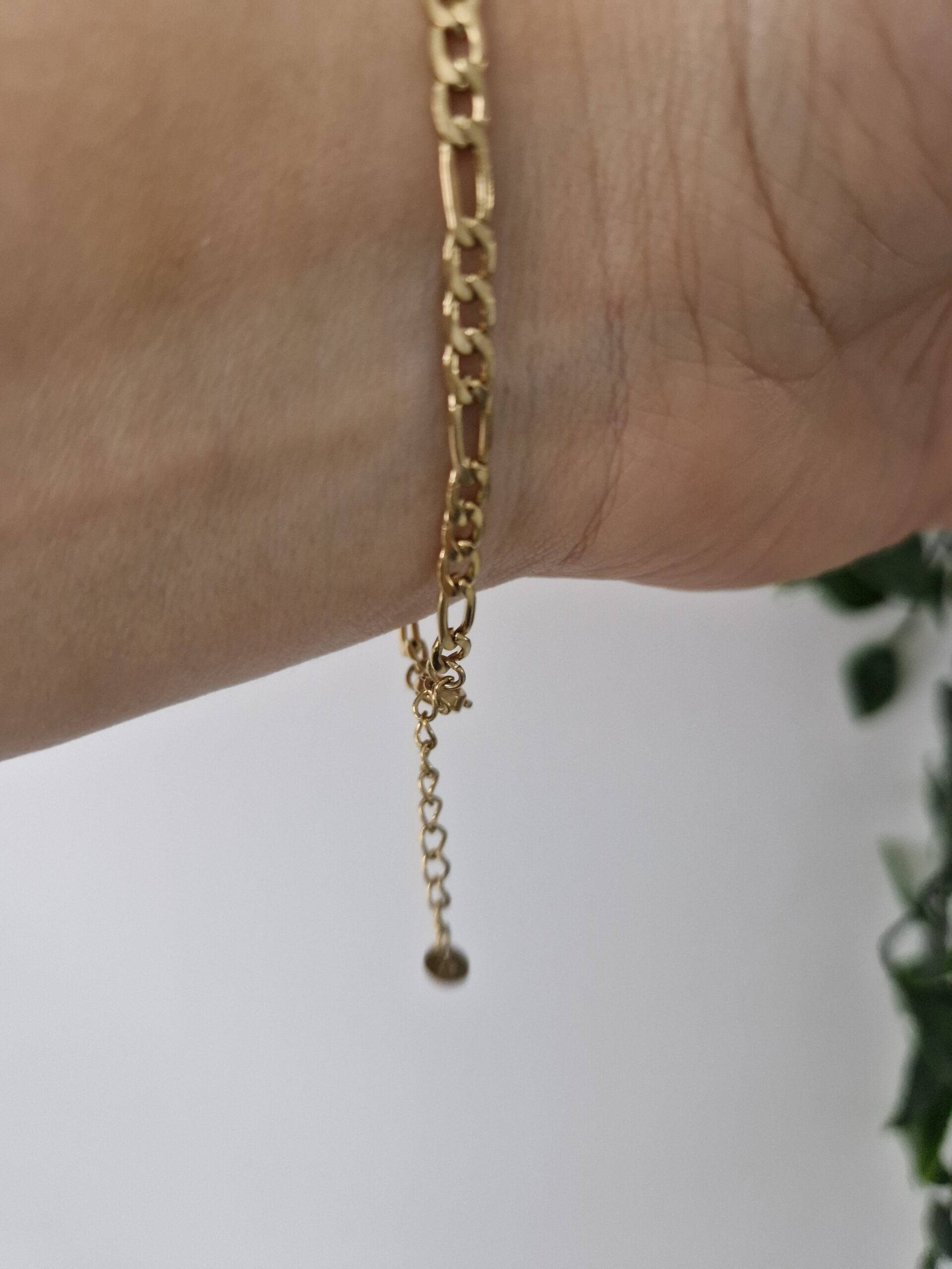 Figaro Chain Bracelet - Image 3
