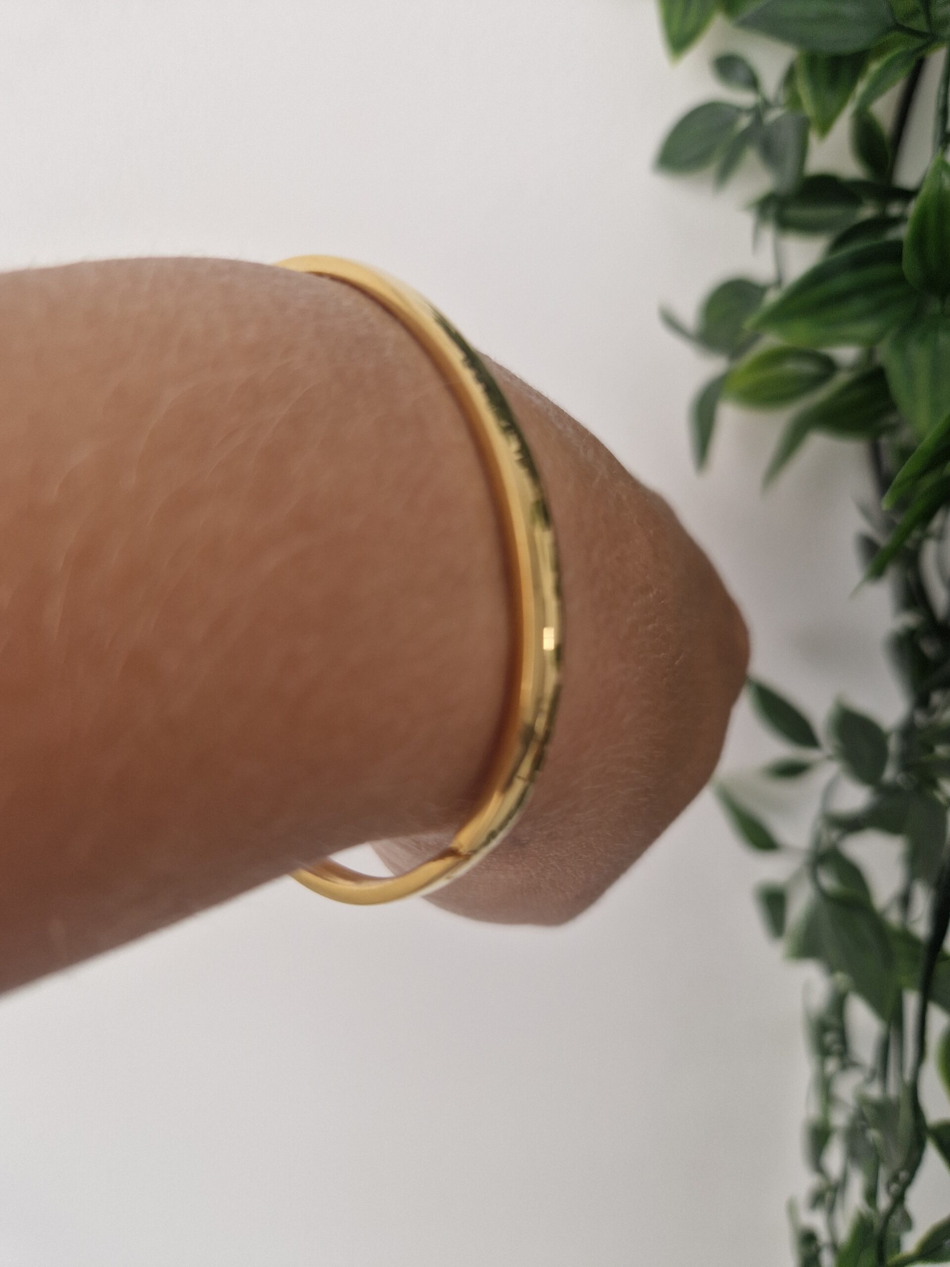 Essential Gold Bangle - Image 3