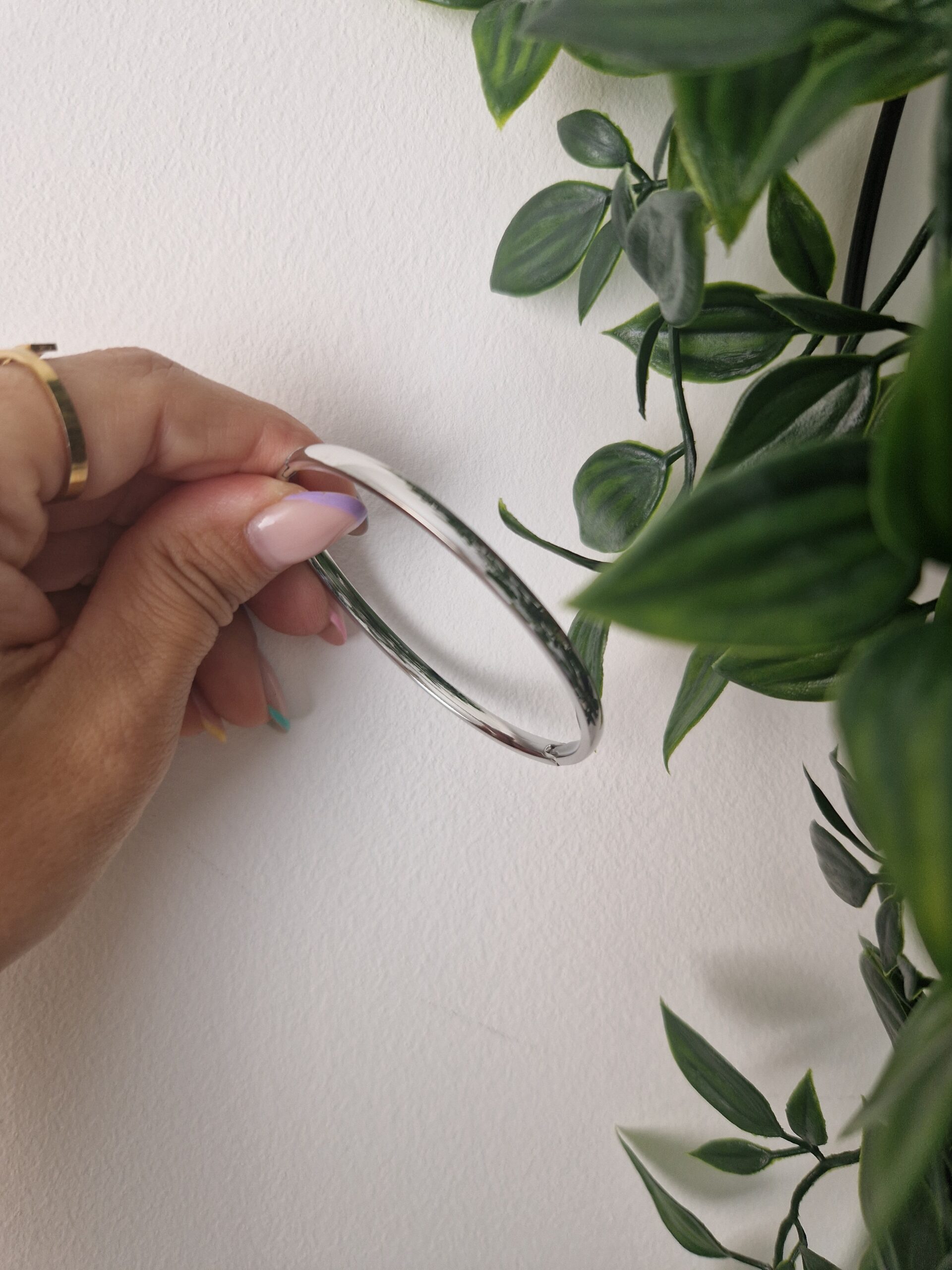 Essential Silver Bangle - Image 4