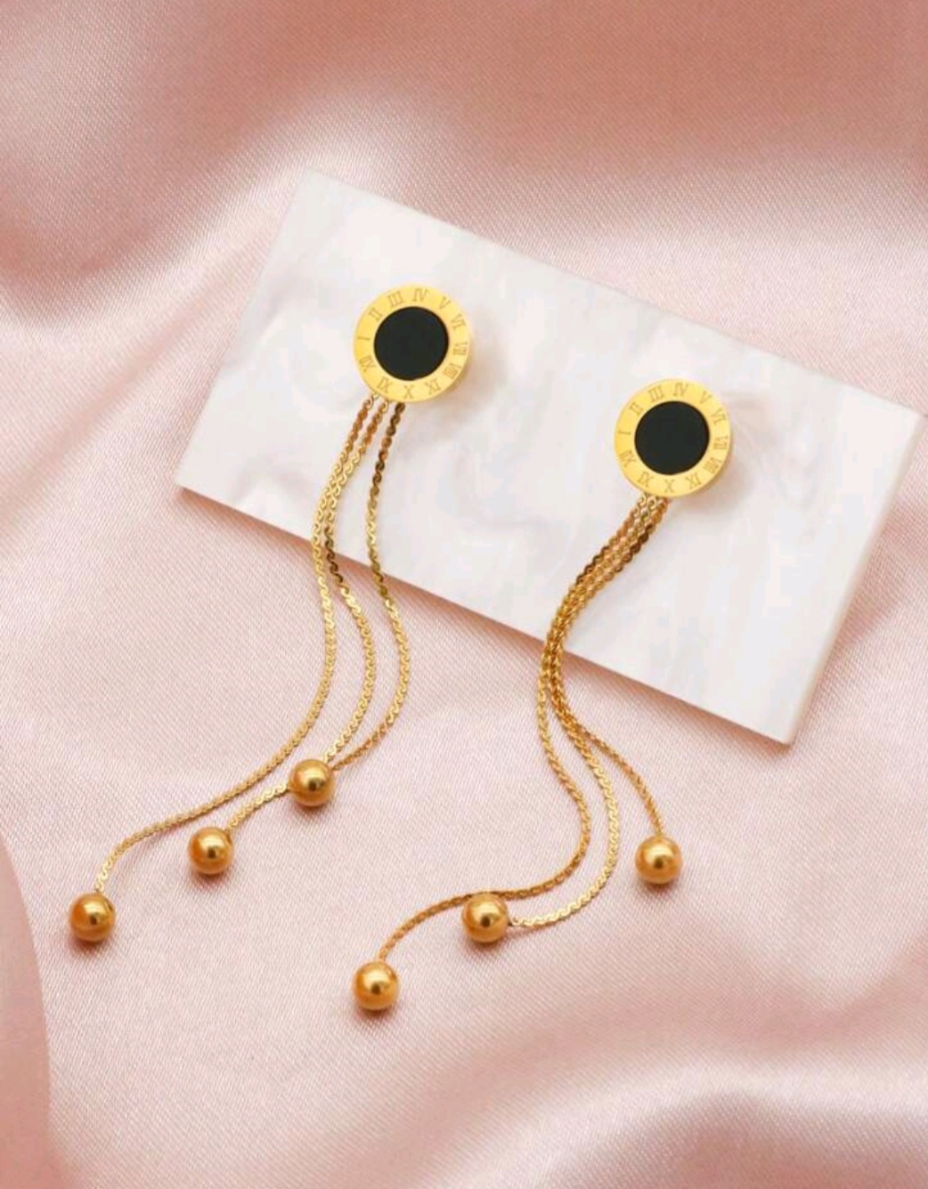 Stunning Black Onyx Earrings - Image 3