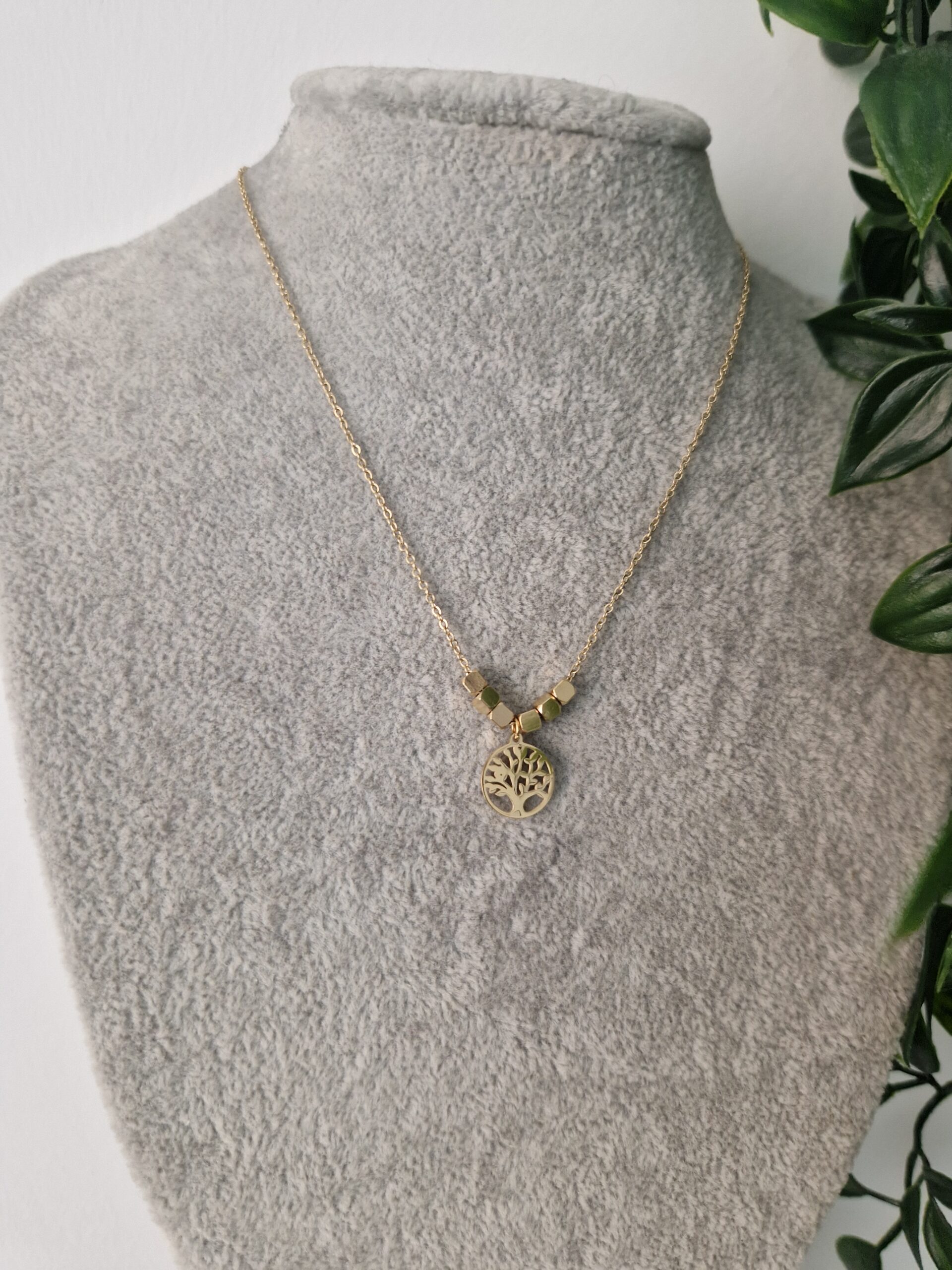 Tree of Life Gold Necklace