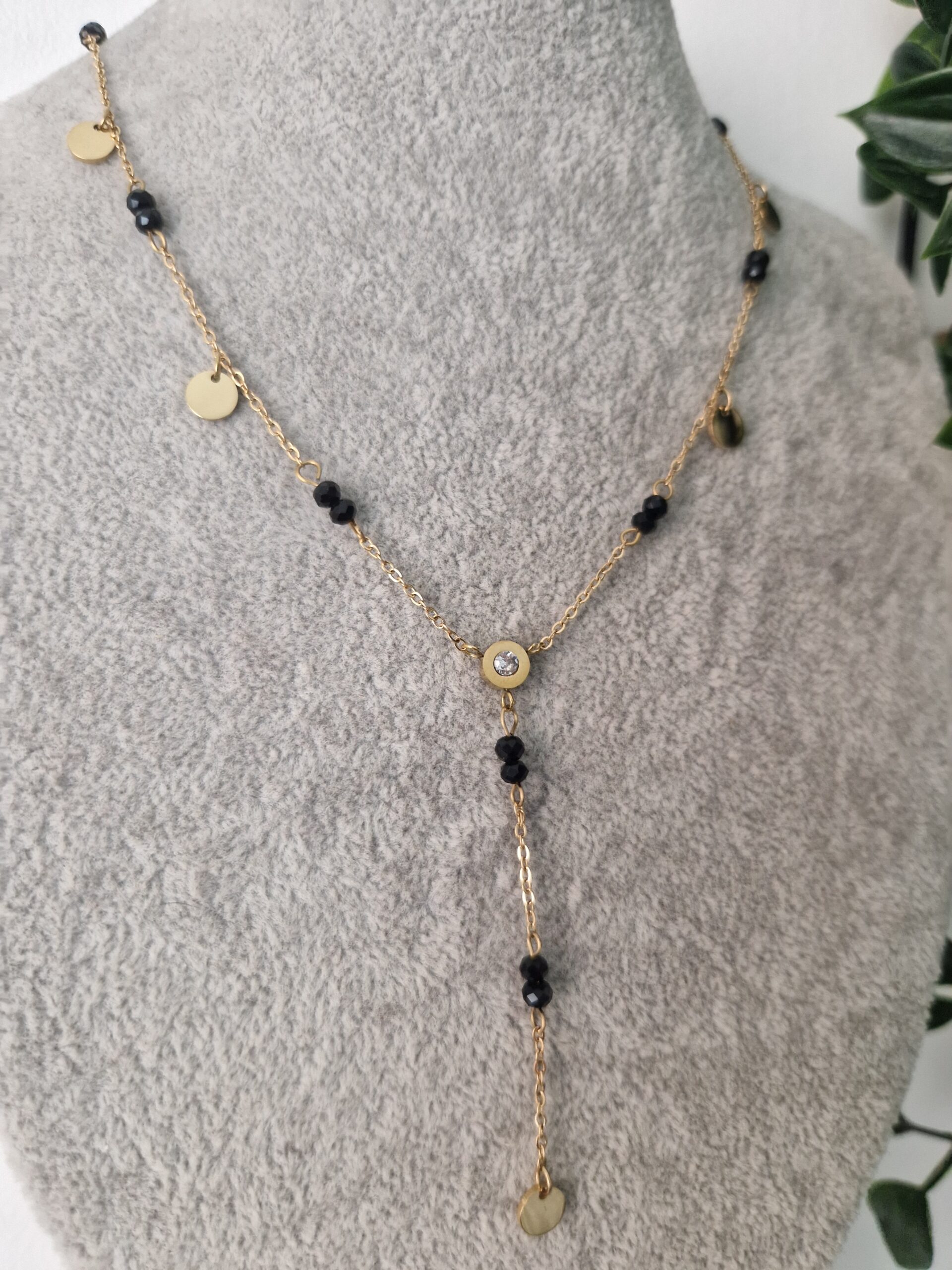Black Gold Necklace - Image 2