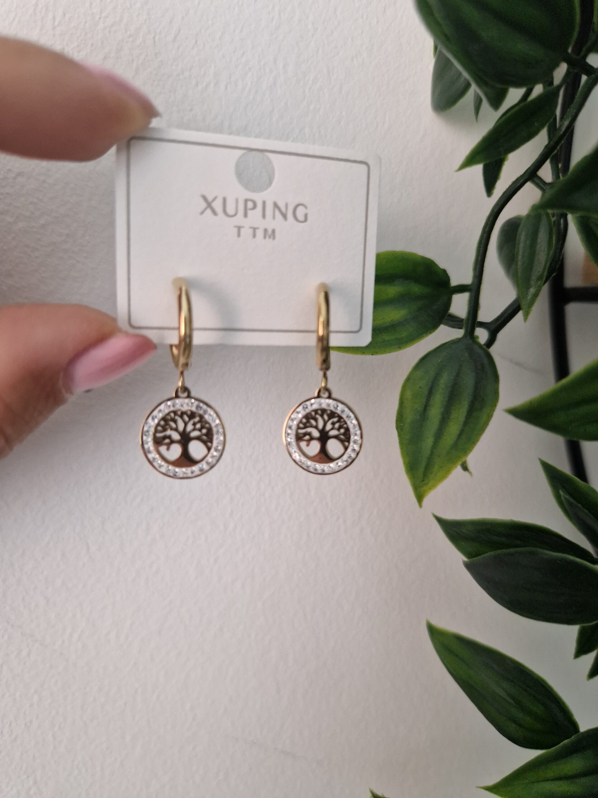 Tree of Life Hoop Earrings